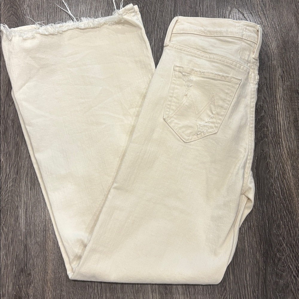 MOTHER Denim The Tomcat Roller Chew Flare Jeans - Unnatural Acts - Picture 4 of 9
